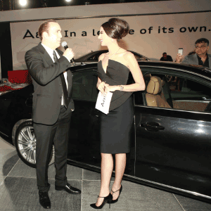 Shereen Mitwalli Presents for Audi with Nicolas Cage
